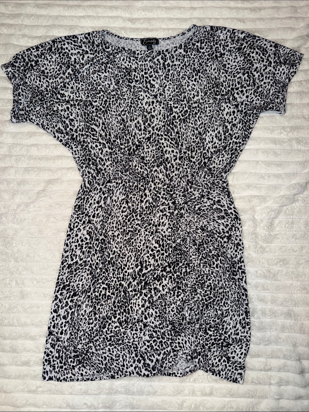 Everlily Women’s Leopard Print Dress in XXL